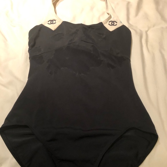 Vintage chanel swimsuit- restored pls give feedback:) do not buy - Picture 2 of 7